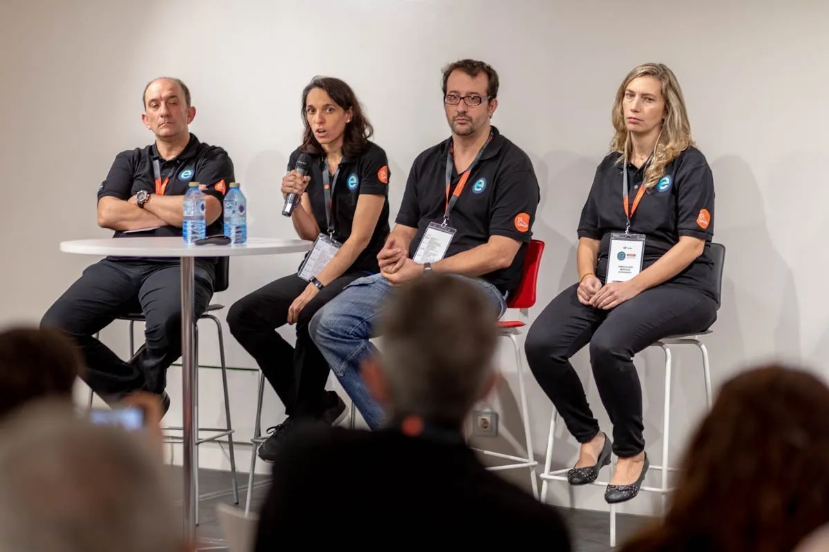 Participantes durante una sesión, Madrid 2019